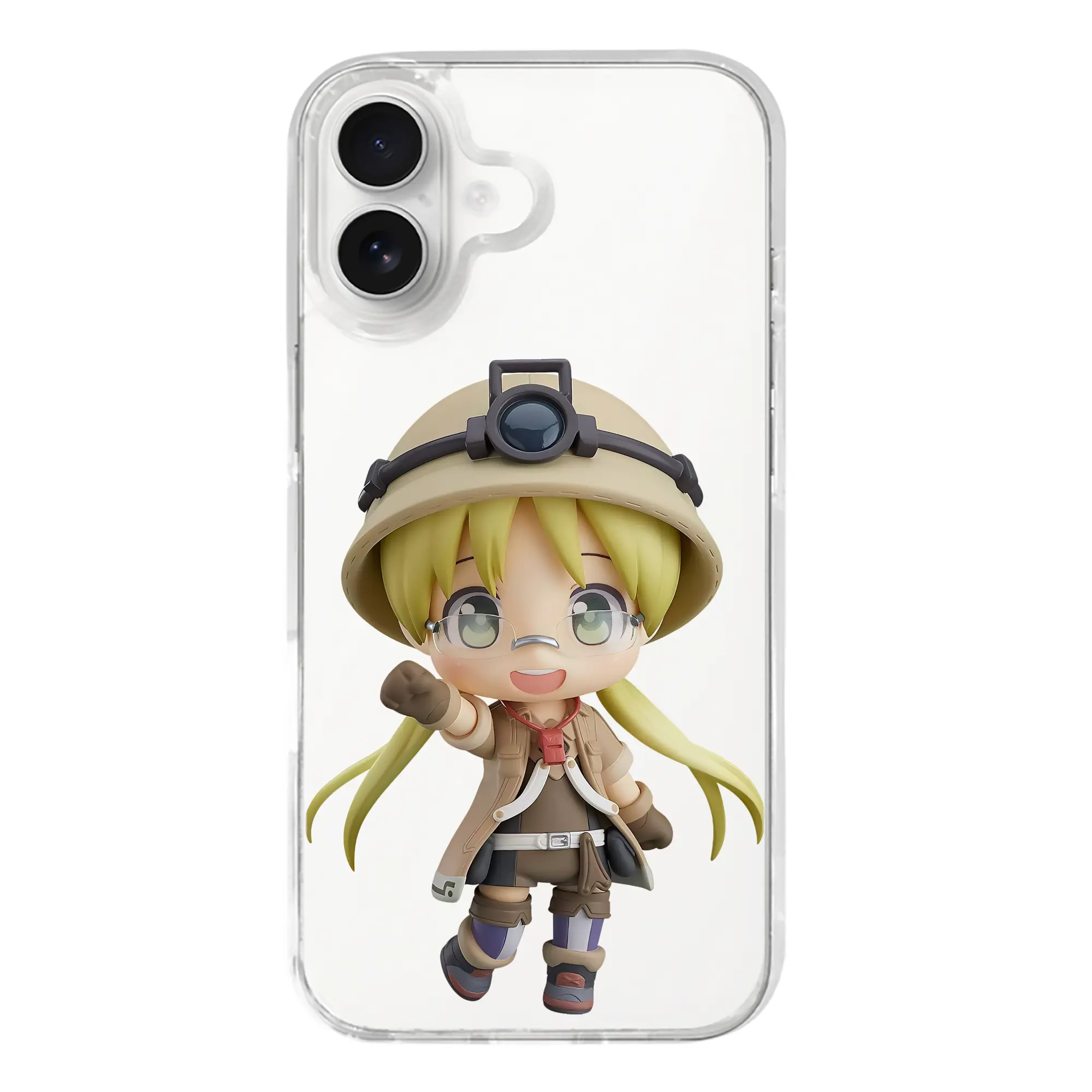 メイドインアビス グッズ,リコ - iPhone 17シリーズ 透明スマホケース – 薄型・耐衝撃・精密フィット保護カバー